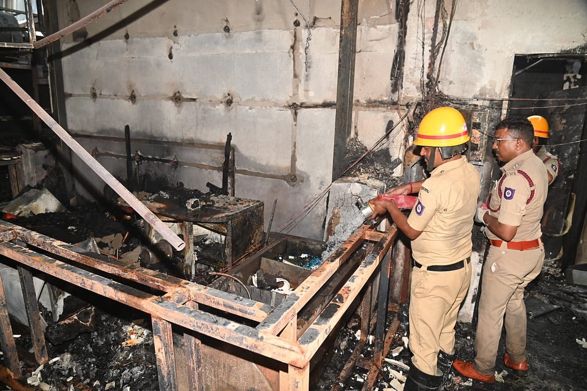Fire Breaks Out at Mysuru Restaurant, Two Die