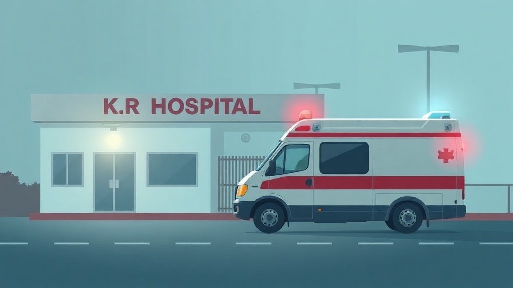 MLC Shivakumar Introduces High-Tech Ambulance at KR Hospital in Mysuru