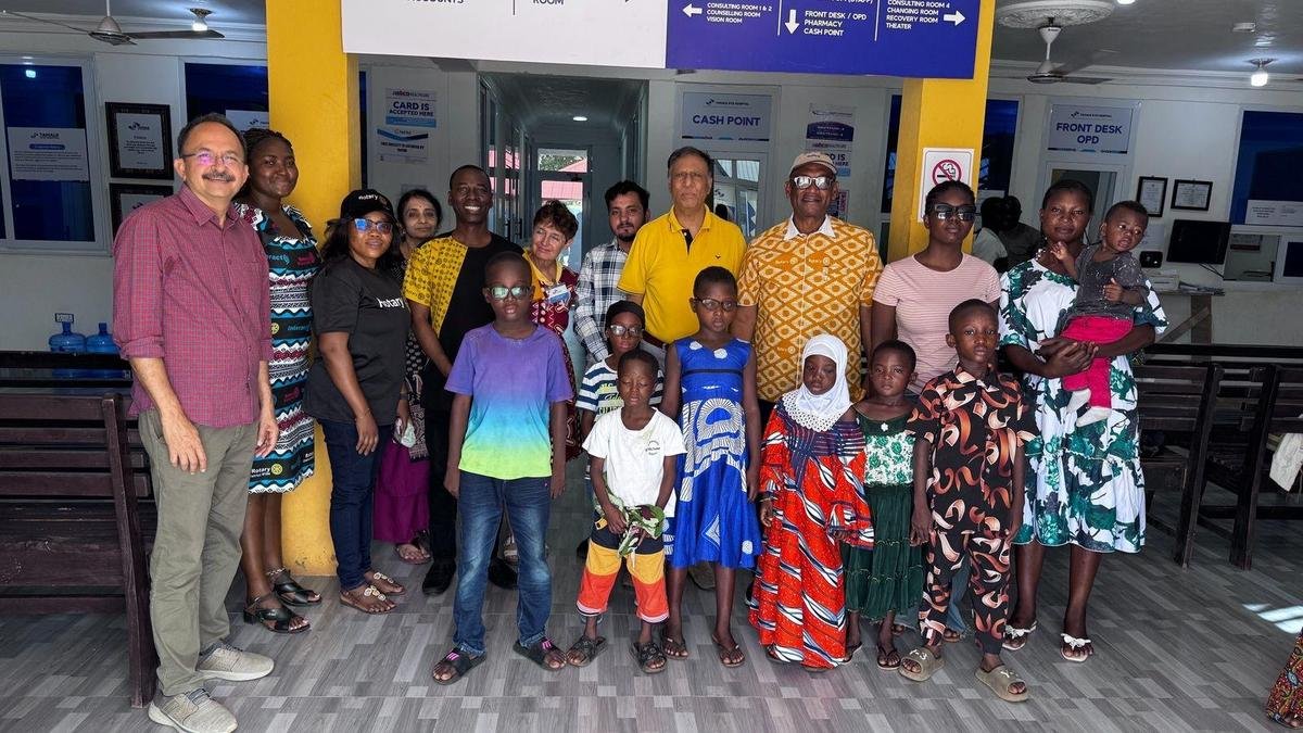 Mysuru Eye Surgeon Couple Leads Medical Camp in Ghana