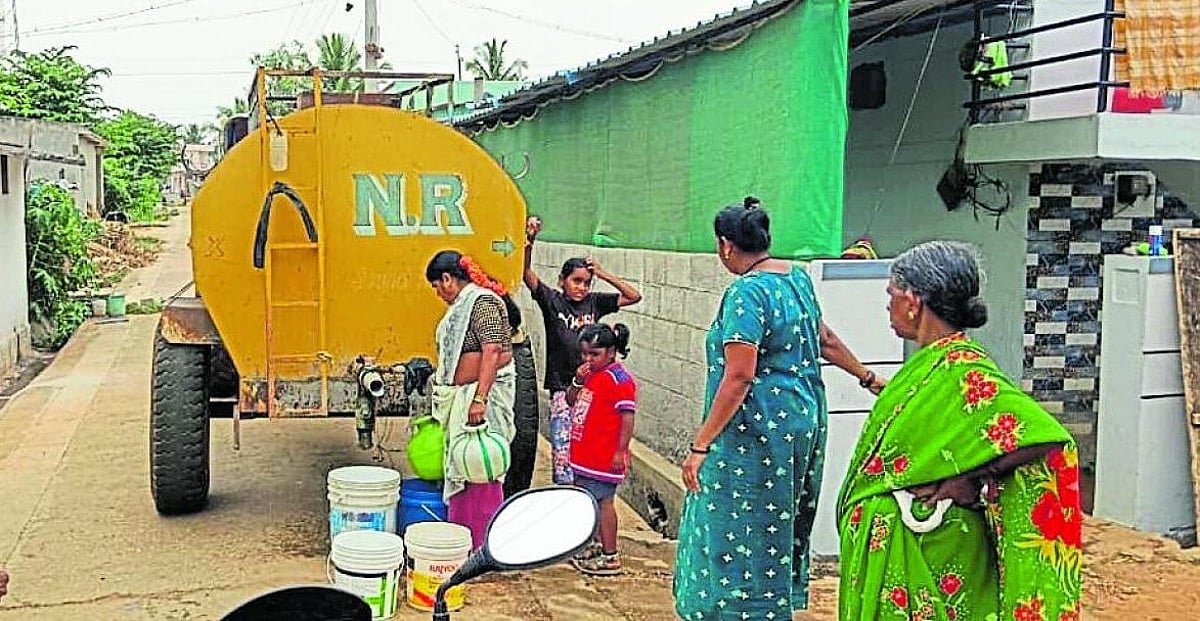 Water Crisis Hits 15 Panchayats in Hunsur