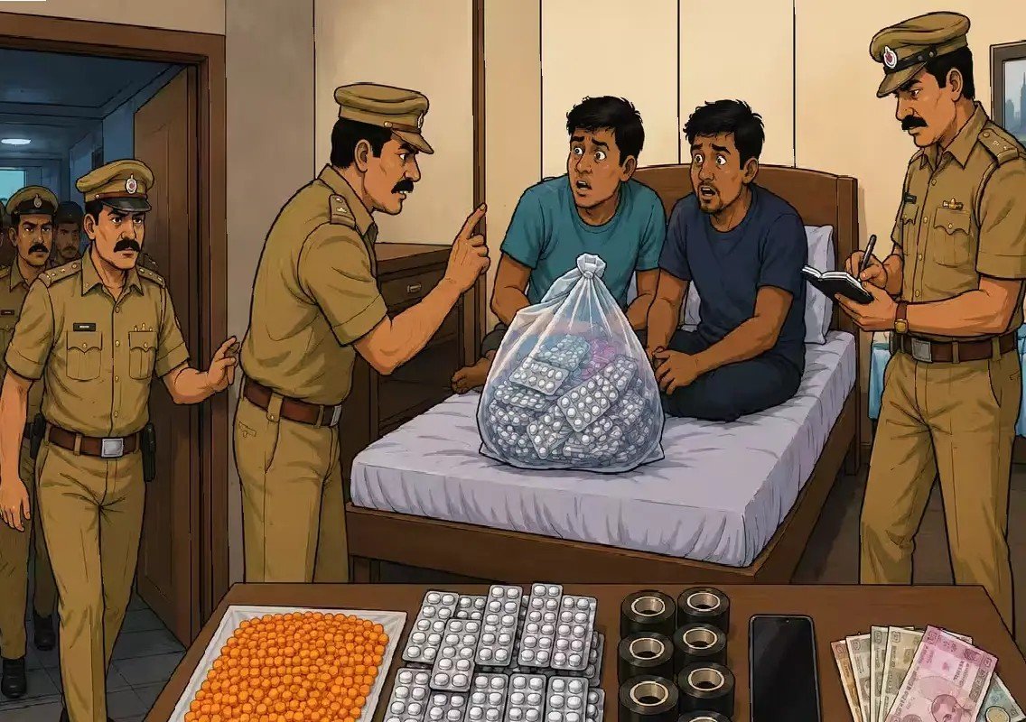 Mysuru Court Sentences Three Drug Peddlers to 12 Years in Jail