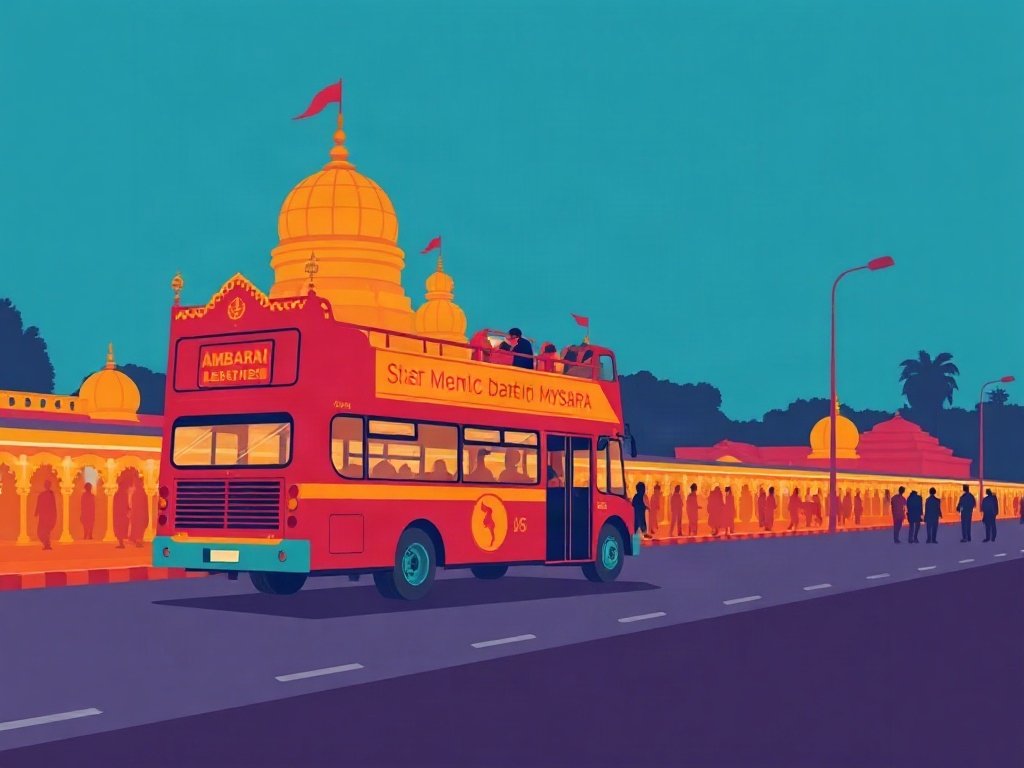 Six Ambaari Double‑Decker Buses to Operate During Mysuru Dasara